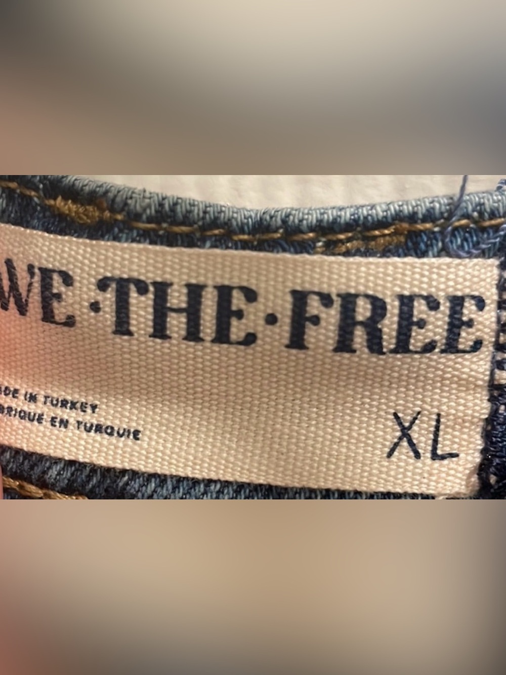 We the Free Camilla Slim Fit Flare Denim Overalls - Picture 4 of 9
